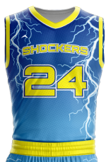 Basketball Jersey Sublimated Shockers
