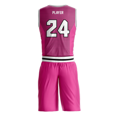 Basketball Uniform Sublimated Warriors Back