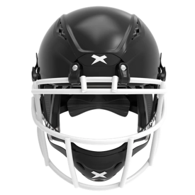 Black helmet shell, white facemask XRS 2 1S