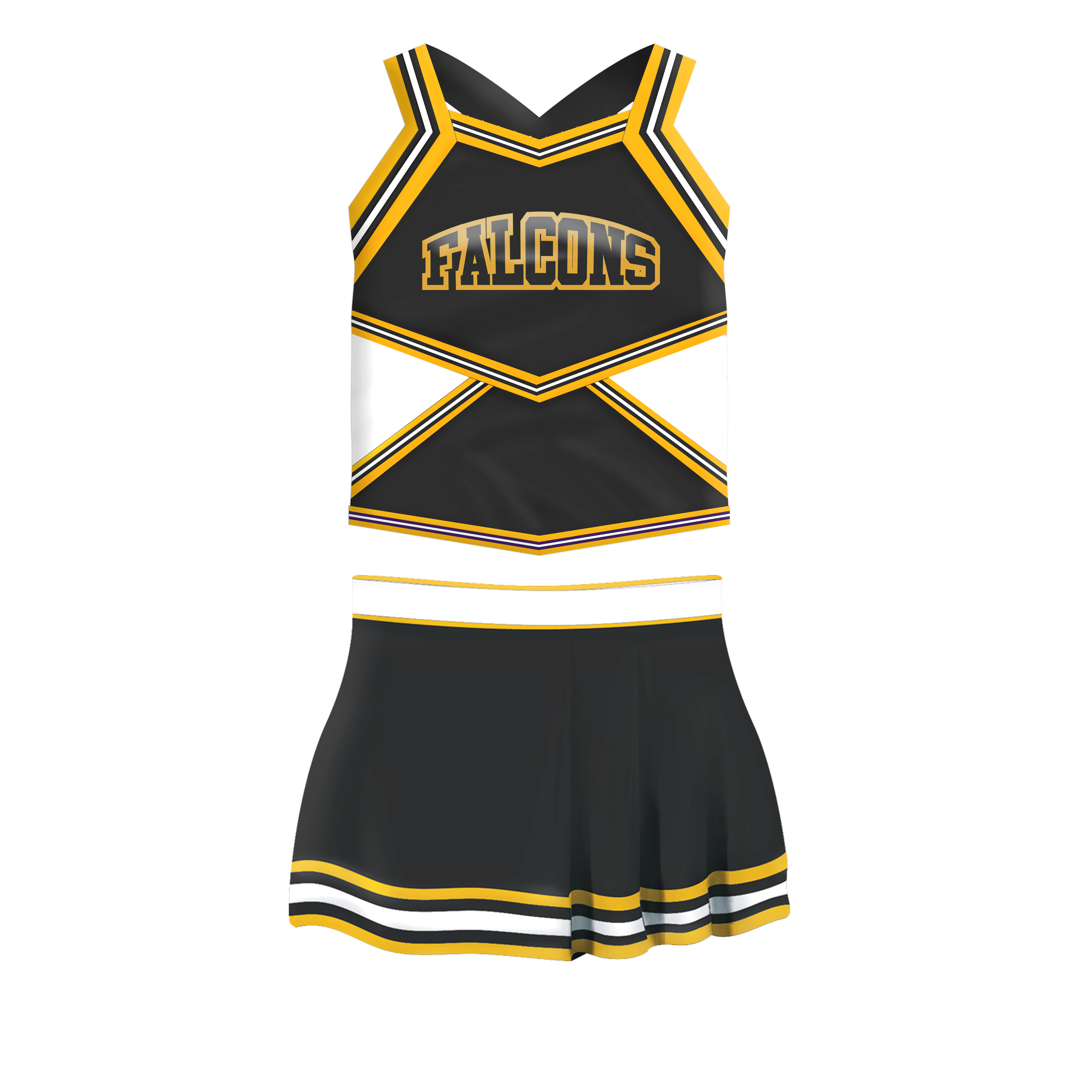 Cheerleading Uniform Pro Falcons - Allen Sportswear