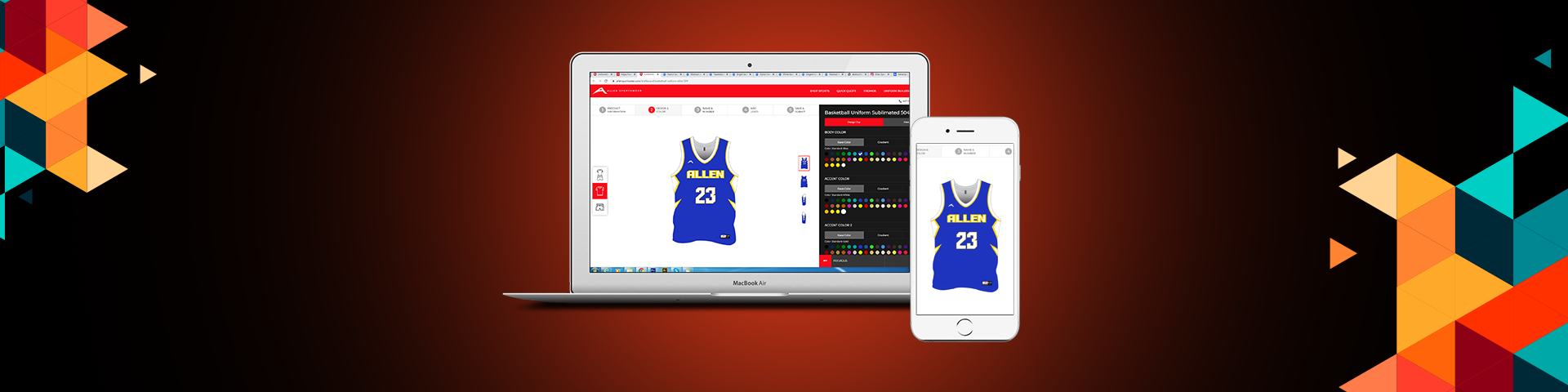<h3>DESIGN YOUR WINNING LOOK: Try Our Uniform Builder Today</h3>