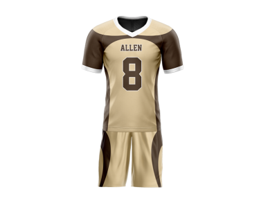 Flag Football Uniform Sublimated Mountains Front