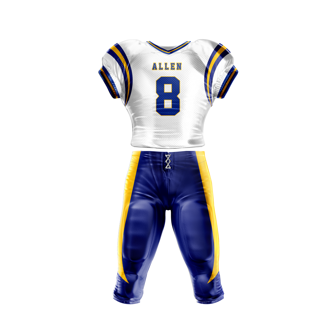 Alleson Athletic 705 Practice Football Jersey - Columbia Blue - S/M