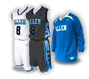 Home and Away Basketball Uniforms With Free Shooter Shirt