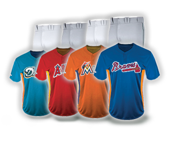 MLB Baseball Uniforms Combo