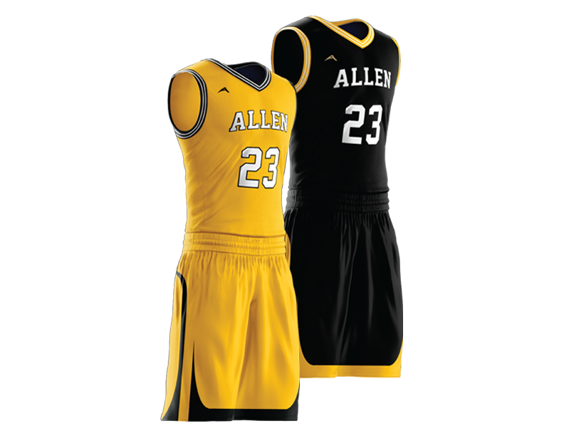 Basketball Jersey Sublimated Warriors - Allen Sportswear