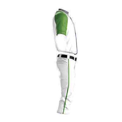 Custom Baseball Uniform Pro Tackle Twill or Sewn On 209-side view