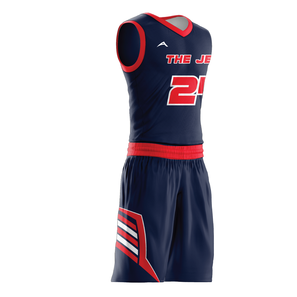 Download Basketball Uniform Sublimated Jets - Allen Sportswear