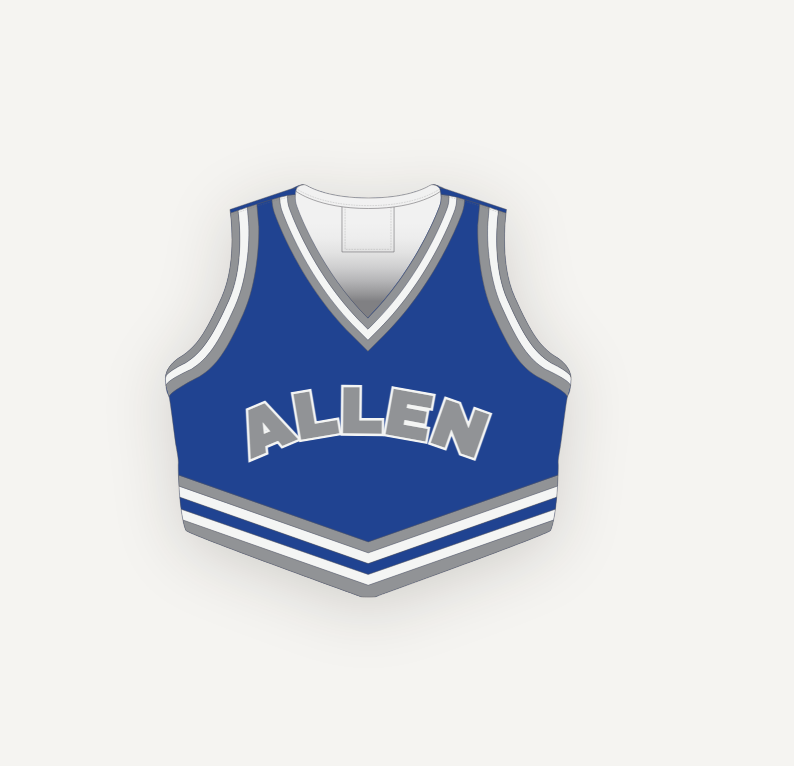 Bucs cheer uniform