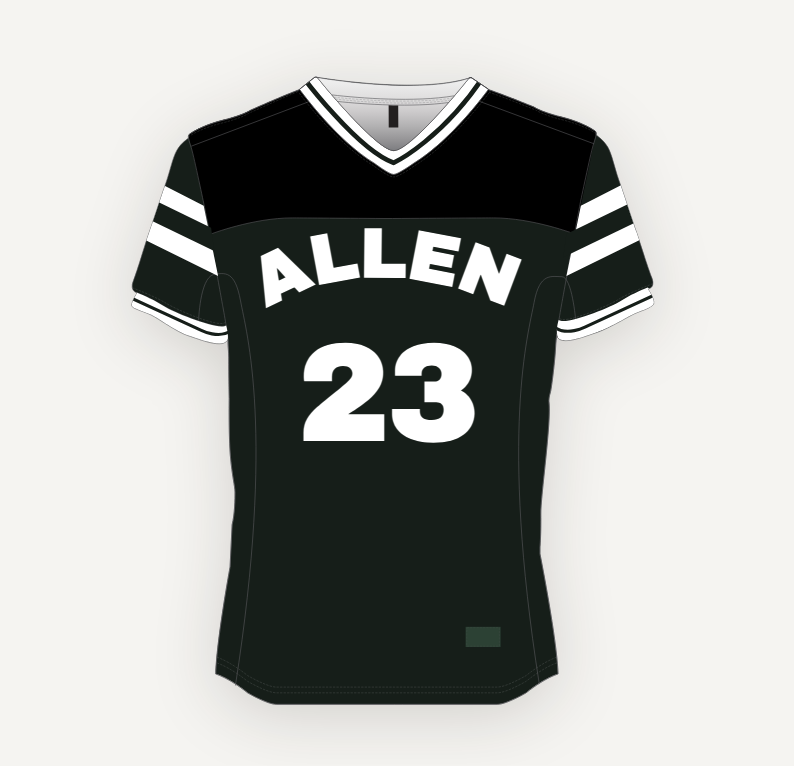 Midnight Volt flag football jersey