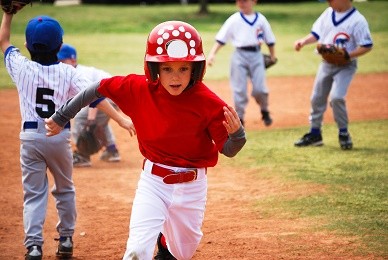 little league baseball batter