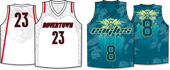 Sublimated Jersey Examples
